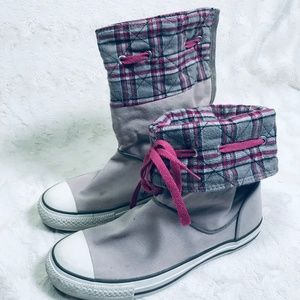 Converse All Star Chuck Taylor Andover High Fold Over Sneaker Boot